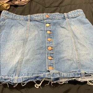 Denim Skirt